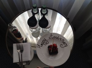 Waldorf Hilton London welcome amenity