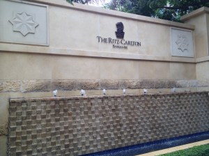 Ritz Carlton Bangalore Entrance