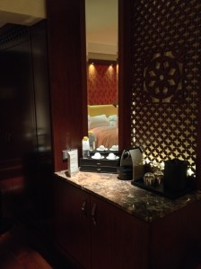 Ritz Carlton Bangalore Club Room Minibar