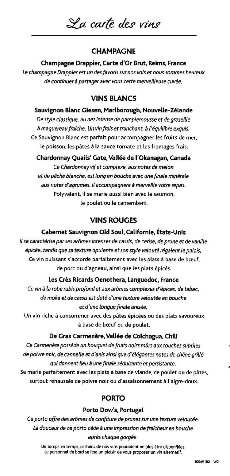 Air Canada Business Class Menu - YYZ to FRA-page-008