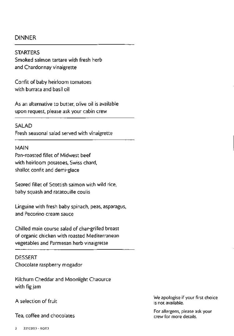 BA Business Class Menu - IAH to LHR-page-003