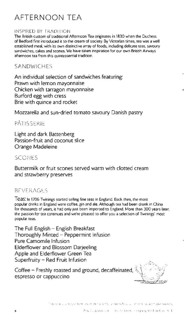 BA First Menu - LHR to IAH-page-009