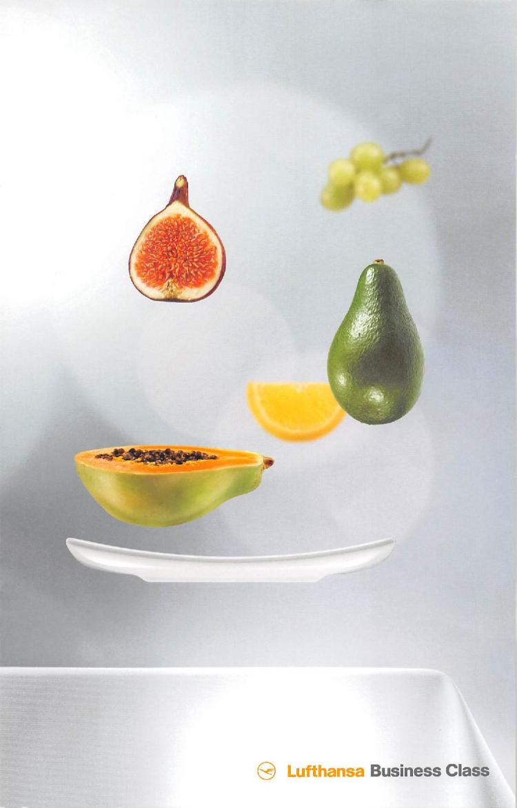 Lufthansa Business Class Menu - BLR to FRA-page-001