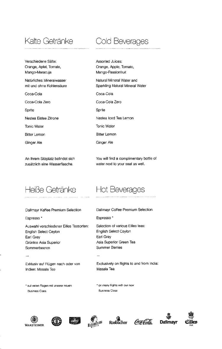 Lufthansa Business Class Menu - BLR to FRA-page-015