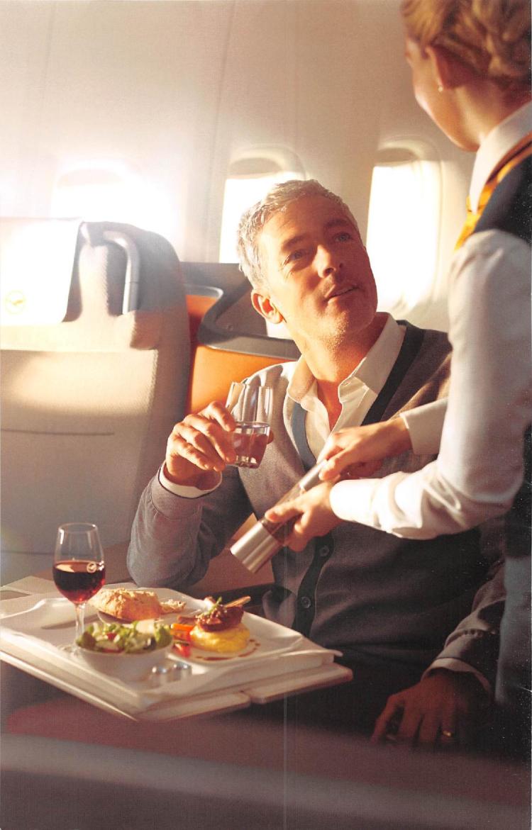 Lufthansa Business Class Menu - FRA to BLR-page-002