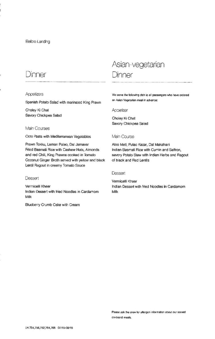 Lufthansa Business Class Menu - FRA to BLR-page-009